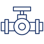 Backflow prevention icon