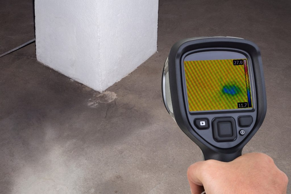 Water leak detection service