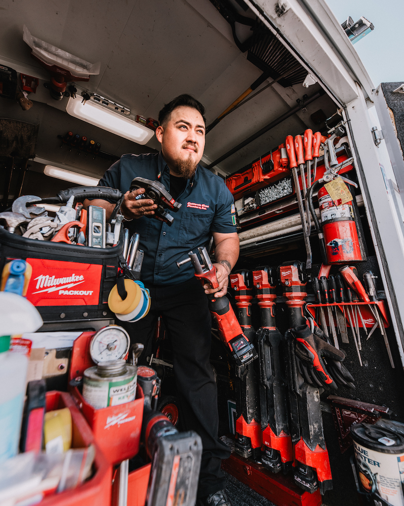 California Coast Plumbers technician
