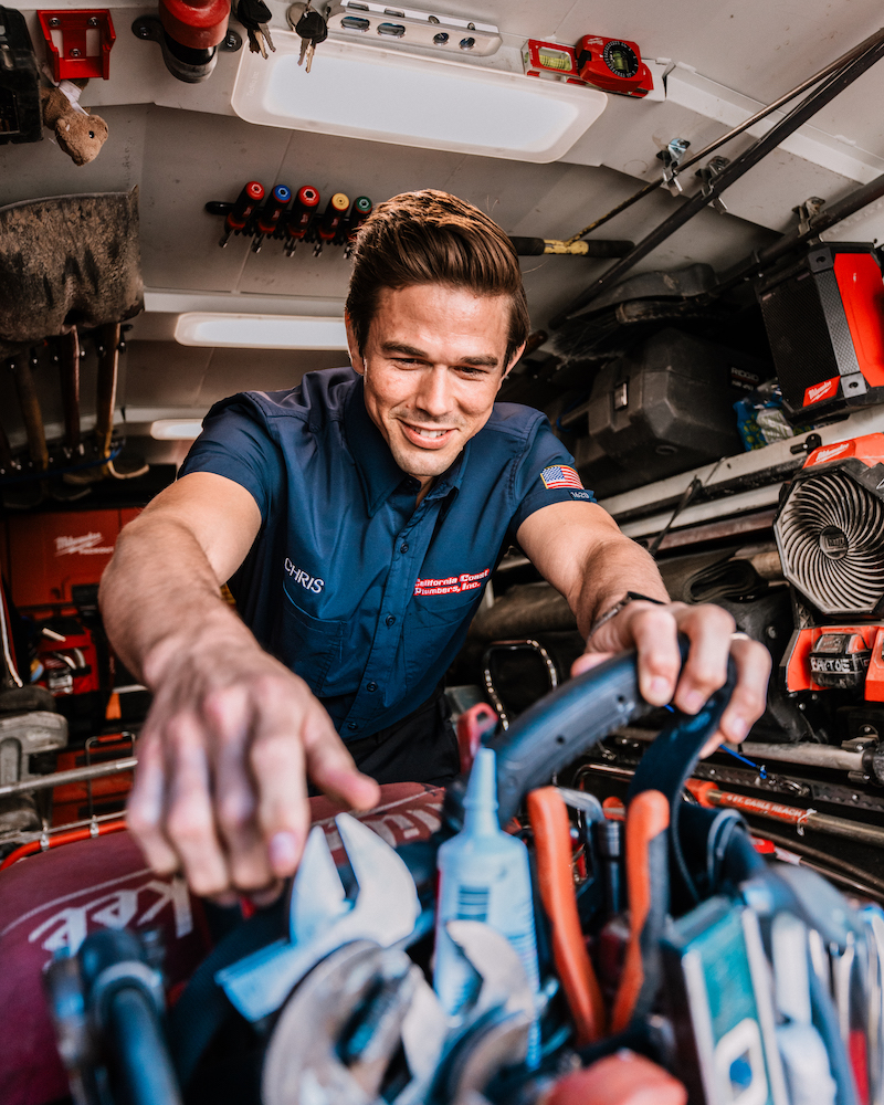 California Coast Plumbers technician