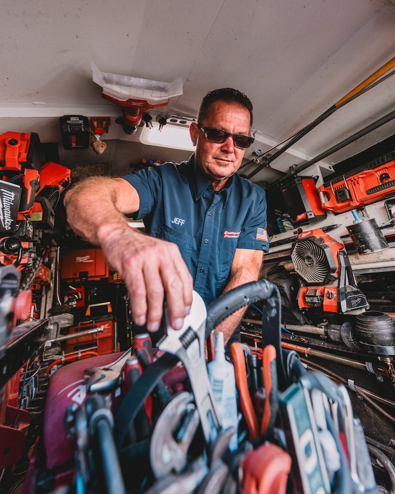 California Coast Plumbers technician