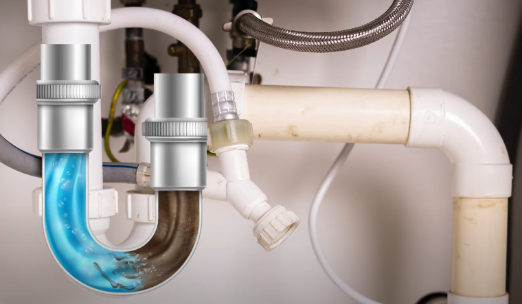 cleaning P-trap and J-trap tp fix stinky sink