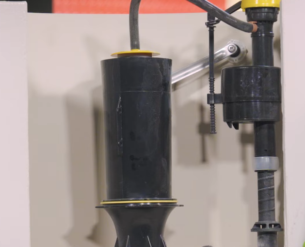 Canister toilet flush valve