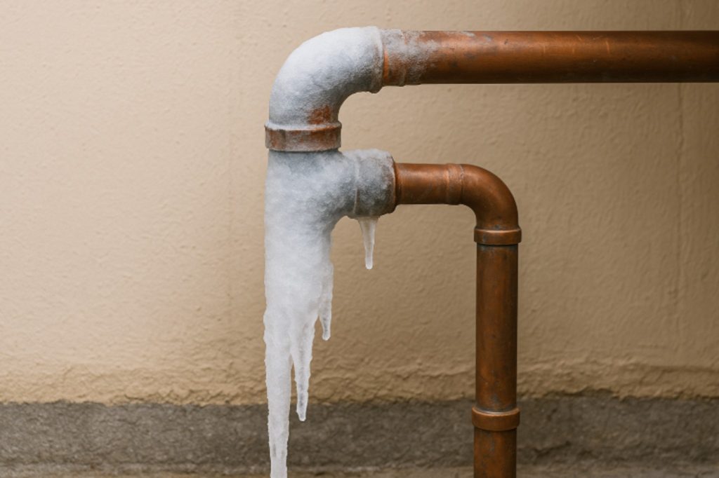 How to thaw frozen water pipes