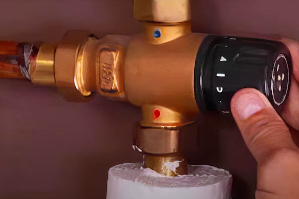 Mixing valve not working