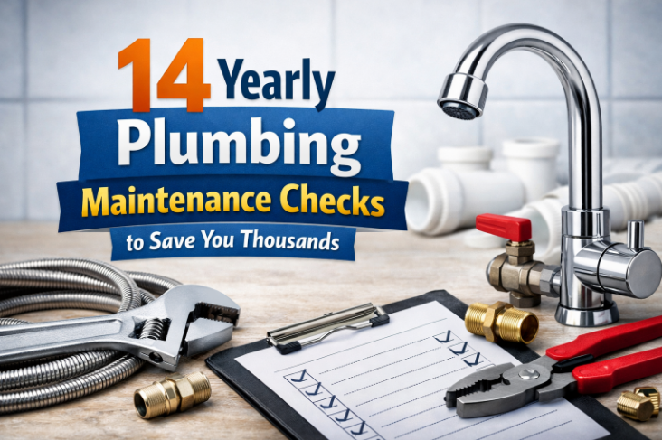Yearly plumbing maintenance checklist