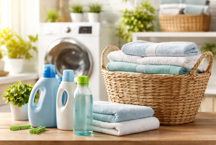 How to conserve water when washing clothes